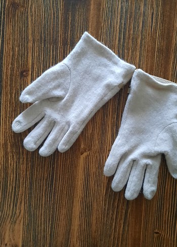 Gri Kuşaklı Sıcak Eldivenler kaşe - Görsel 5