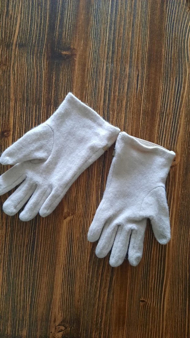 Gri Kuşaklı Sıcak Eldivenler kaşe - Görsel 4