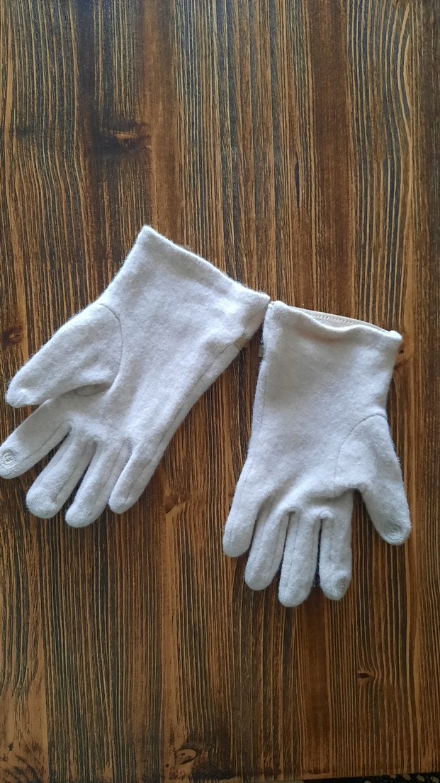 Gri Kuşaklı Sıcak Eldivenler kaşe - Görsel 3