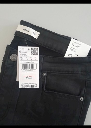 Mango flare mumlu pantolon - Görsel 3