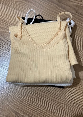 İnce Askılı 4 adet Kadın Atlet - Görsel 3