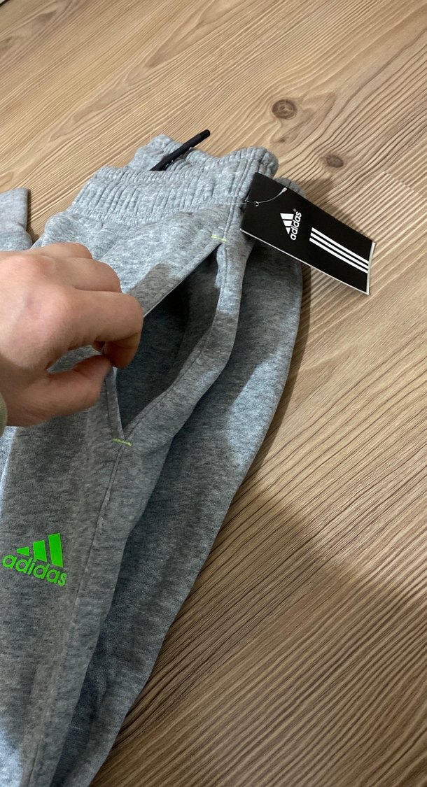 Gri Rahat Kesim Eşofman Altı - Görsel 4