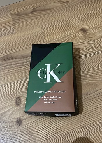 Calvin Klein Erkek Siyah Baskılı Boxer 3'lü - Görsel 2