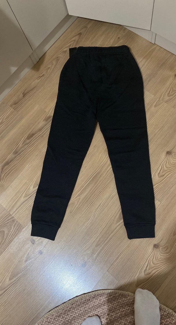 Erkek Siyah Rahat Kesim S beden Eşofman Altı - Görsel 3