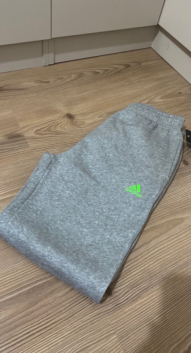 Gri Adidas Erkek Çocuk Eşofman Altı - Görsel 4