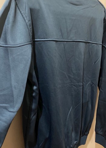 Erkek Lacivert Yüksek Yakalı Fermuarlı Sweatshirt - Görsel 4