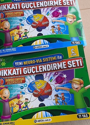  11 yaş dikkat güçlendirme seti