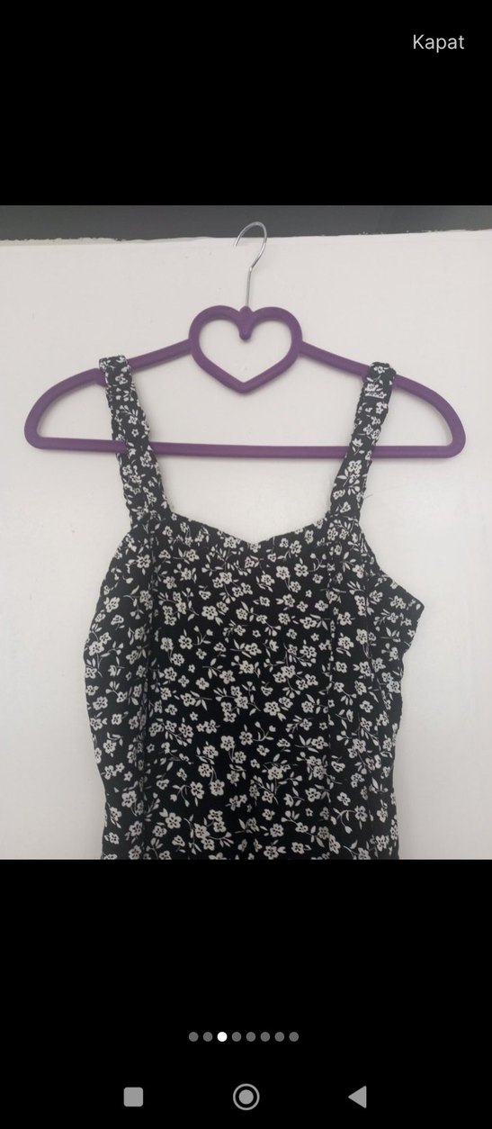 #vintage #romantik #çiçekli  #Elbise - Görsel 3