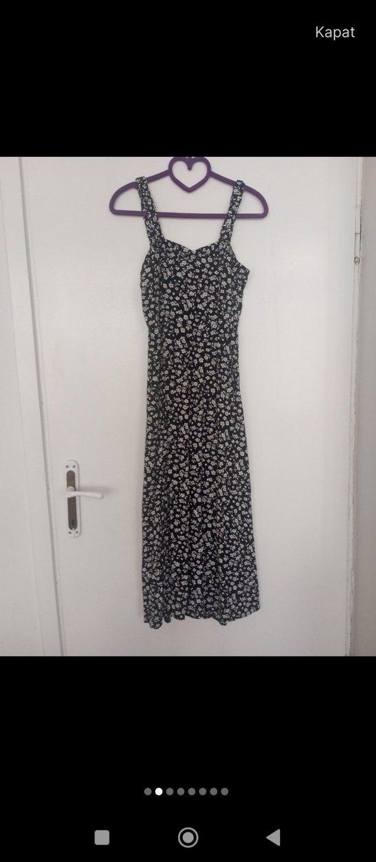 #vintage #romantik #çiçekli  #Elbise - Görsel 2