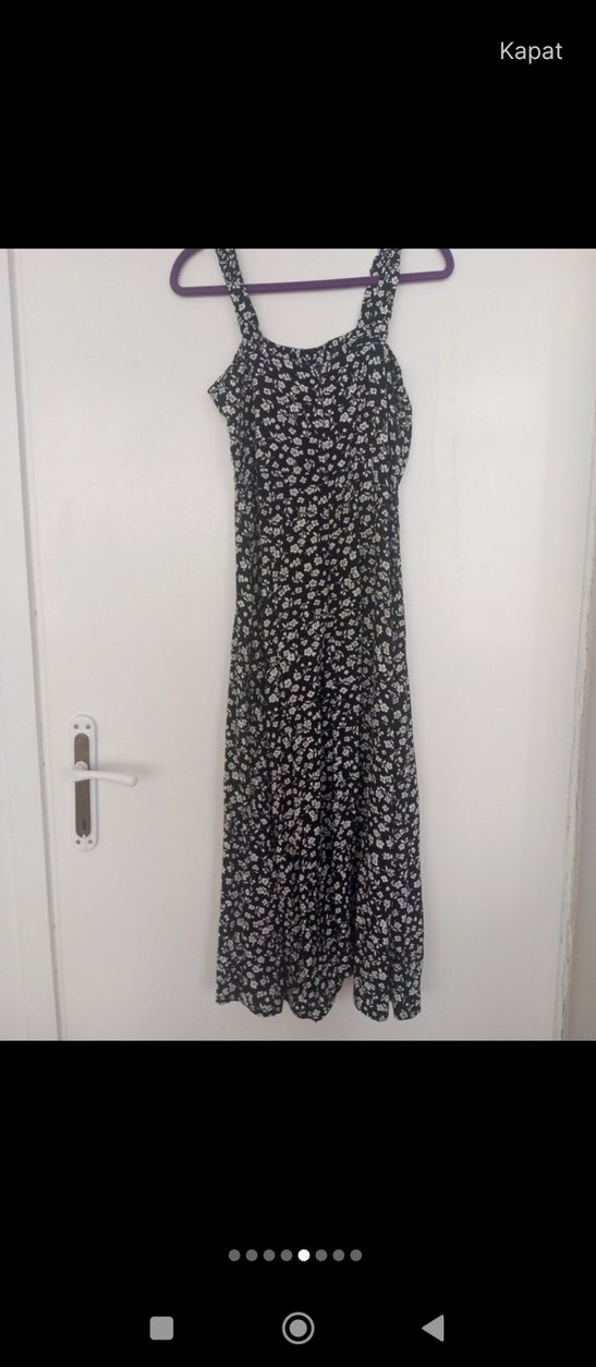 #vintage #romantik #çiçekli  #Elbise - Görsel 5