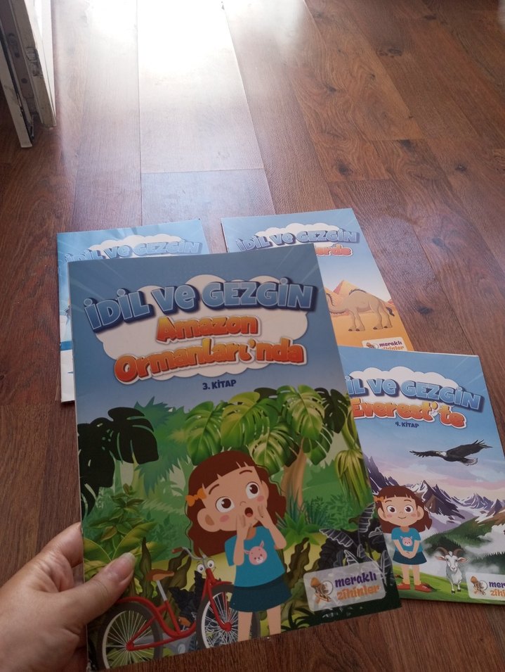 İdil ve Cezgin Çocuk Kitap Seti - 4 Kitap - Görsel 2