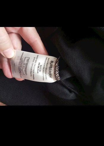 #Burberry nakış baskılı #Siyah #Erkek #Sweatshirt #y2k - Görsel 6