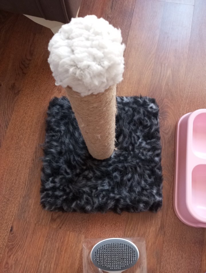 Gri #Kedi Tüyü Fırçası malzemeleri - Görsel 3