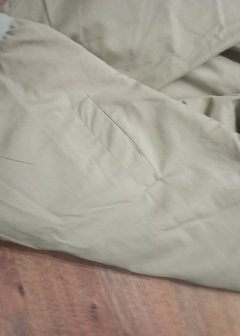 #Bej #Erkek Spor Fermuarlı #Ceket #yağmurluk - Görsel 6