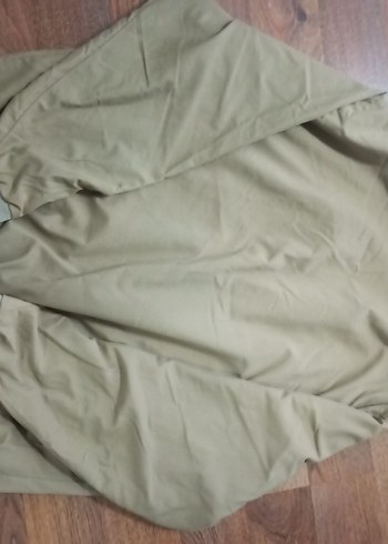 #Bej #Erkek Spor Fermuarlı #Ceket #yağmurluk - Görsel 5