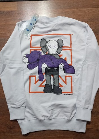 #offwhite Baskılı #Erkek #Sweatshirt #Y2k - Görsel 3