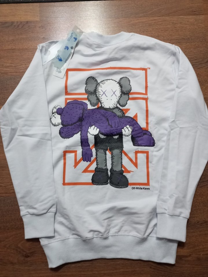 #offwhite Baskılı #Erkek #Sweatshirt #Y2k - Görsel 3