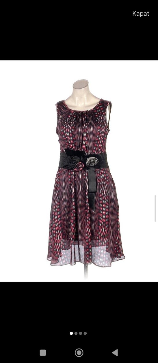 #Vintage #Midi #Elbise - Görsel 2