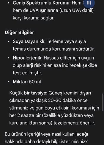 #Vichy CapitalSoleil SPF 50 #Güneş #kremi - Görsel 7