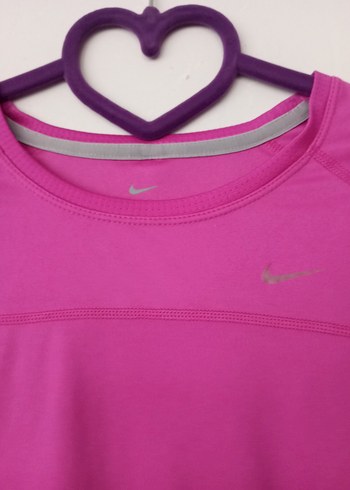 #Nike #Pembe Kısa Kollu Spor #Tişört - Görsel 6