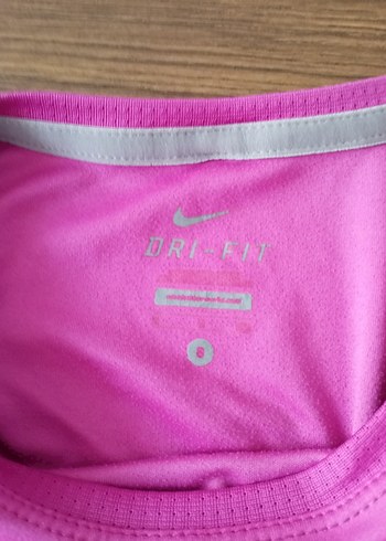 #Nike #Pembe Kısa Kollu Spor #Tişört - Görsel 2