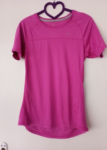 #Nike #Pembe Kısa Kollu Spor #Tişört - Görsel 5