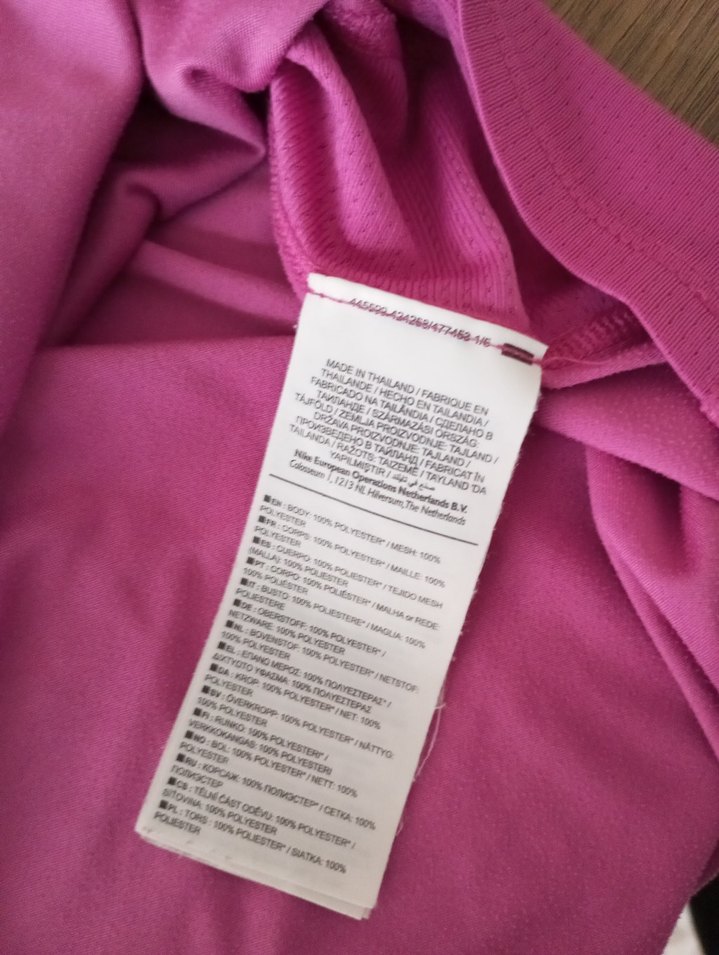 #Nike #Pembe Kısa Kollu Spor #Tişört - Görsel 4