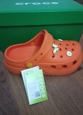 Crocs 37 turuncu terlik 