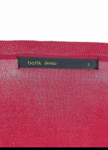 s Beden Batik bordo Hırka