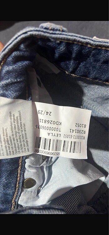 29 Beden Mavi jean