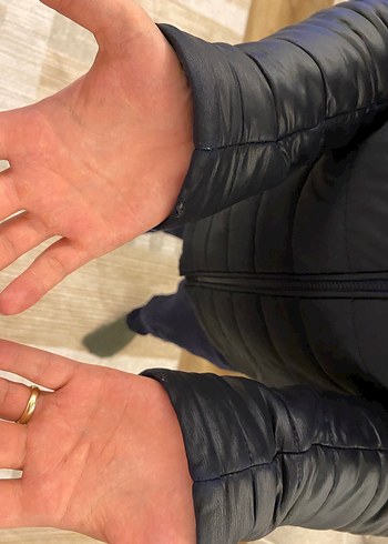 Erkek Siyah Polo Mont - Görsel 9