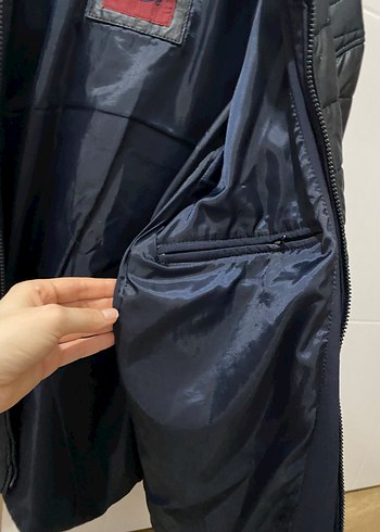 Erkek Siyah Polo Mont - Görsel 8