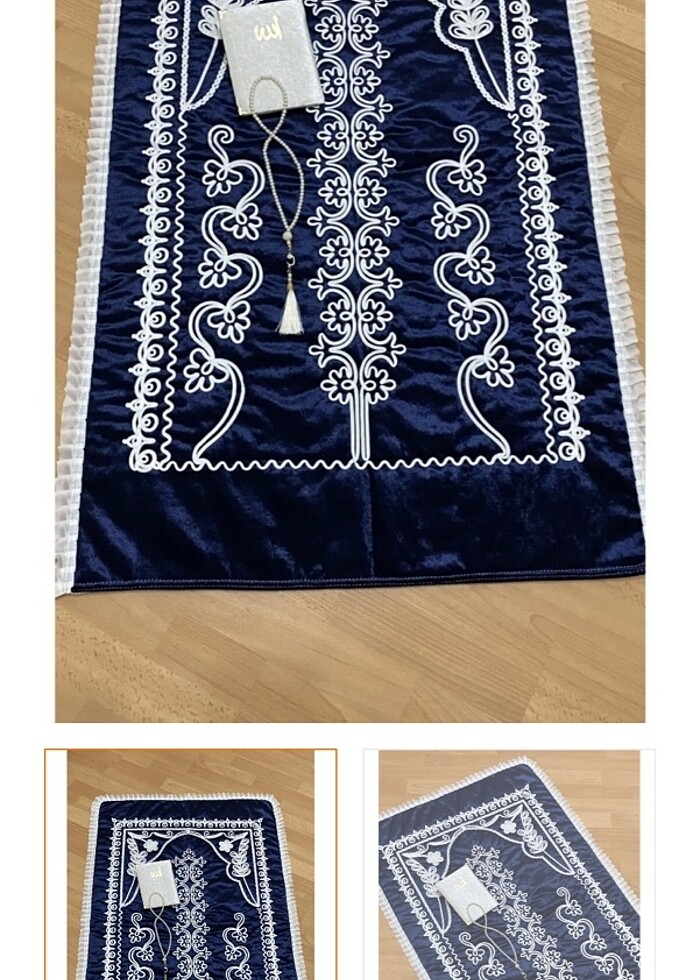 Damat seccade çeyiz bohça - Görsel 2