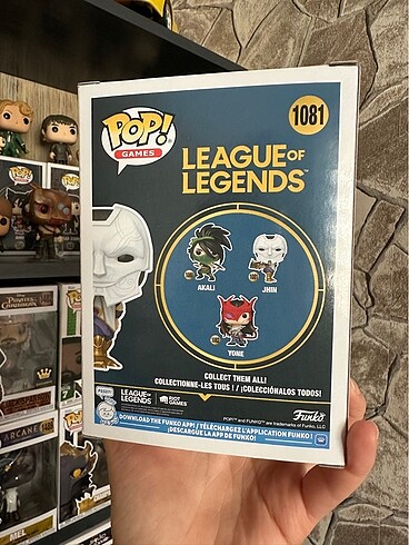 Beden League of Legends Jhin Funko Pop.