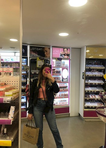 Kadın Pull&Bear Deri Ceket