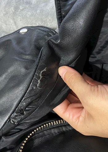 m Beden Kadın Pull&Bear Deri Ceket