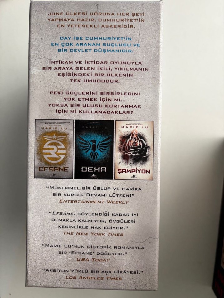 Efsane, Şampiyon, Deha Roman Seti - Görsel 3