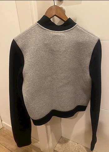 Nike Gri Kadın Bomber Ceket - Görsel 3