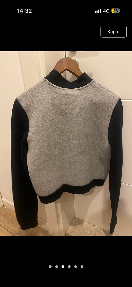 Nike Gri Kadın Bomber Ceket - Görsel 3