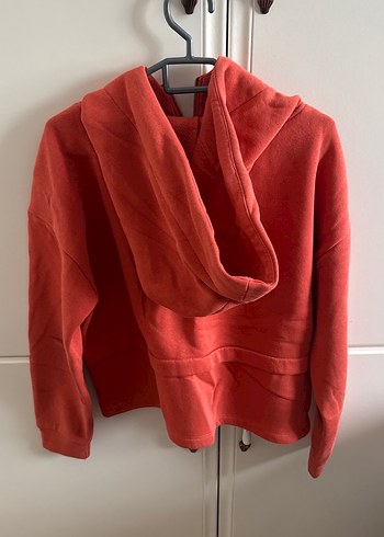 Kadın  Fermuarlı Yarım Kapüşonlu Sweatshirt - Görsel 3