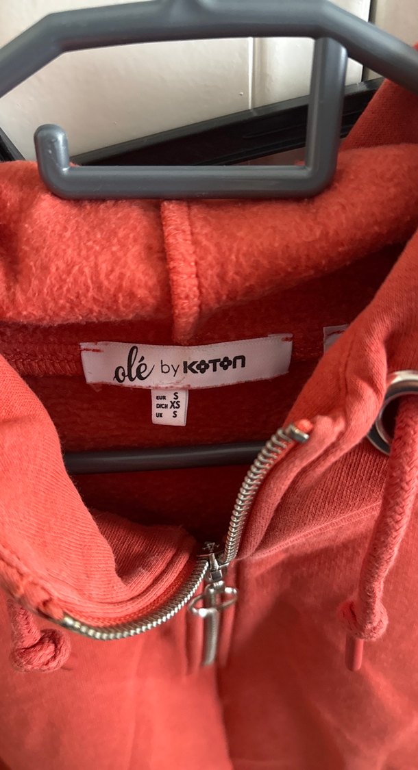 Kadın  Fermuarlı Yarım Kapüşonlu Sweatshirt - Görsel 2