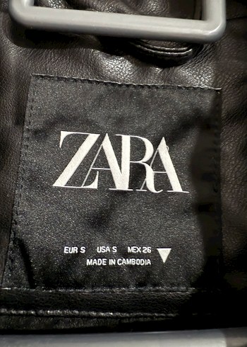 Zara Zara Siyah Kadın Deri Biker Ceket