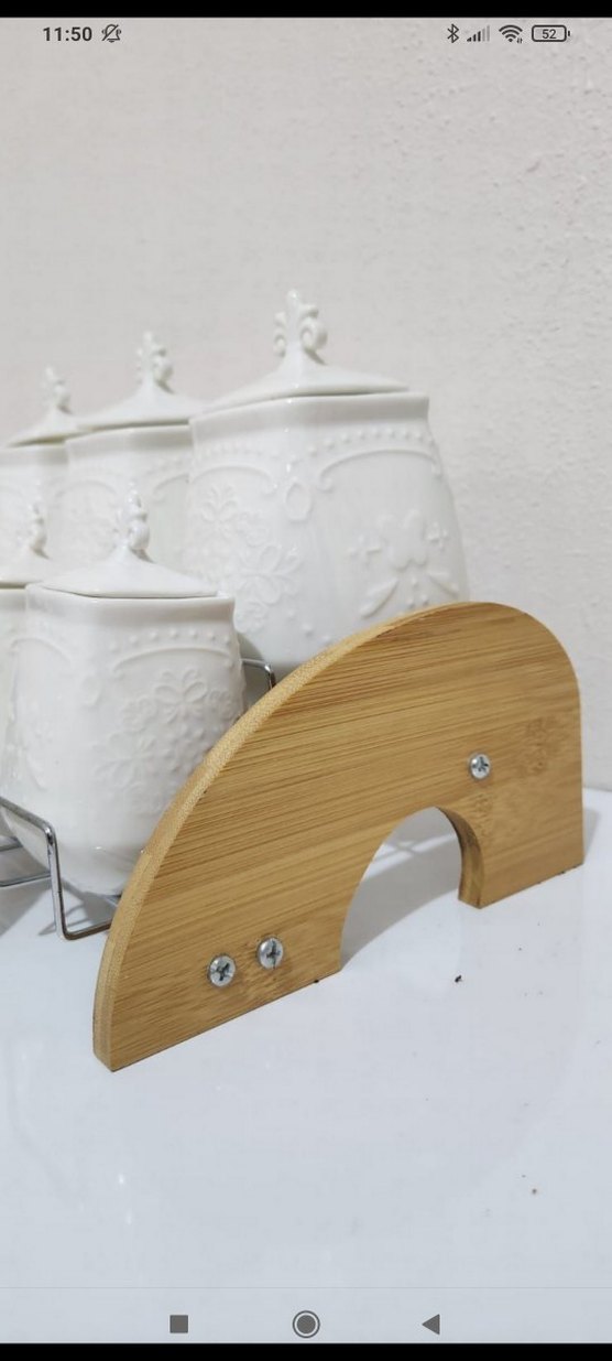 Beyaz Seramik 7 Parça Mutfak Baharatlık Seti - Görsel 4