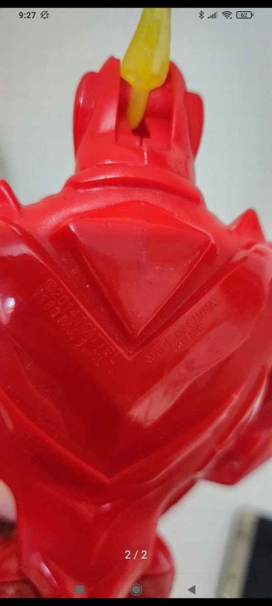 Renkli Kırmızı Aksiyon Figürü - Görsel 2