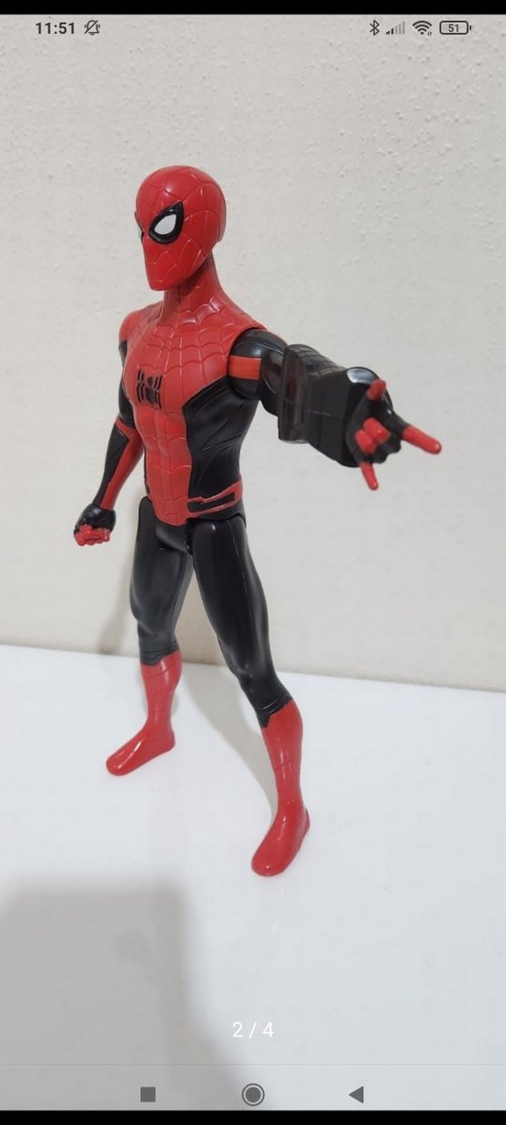 Kırmızı Siyah Örümcek Adam Aksiyon Figürü - Görsel 2