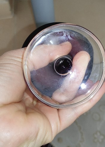 Bordo Koyu Renkli Cam kase - Görsel 5