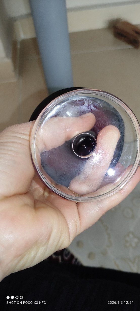 Bordo Koyu Renkli Cam kase - Görsel 5