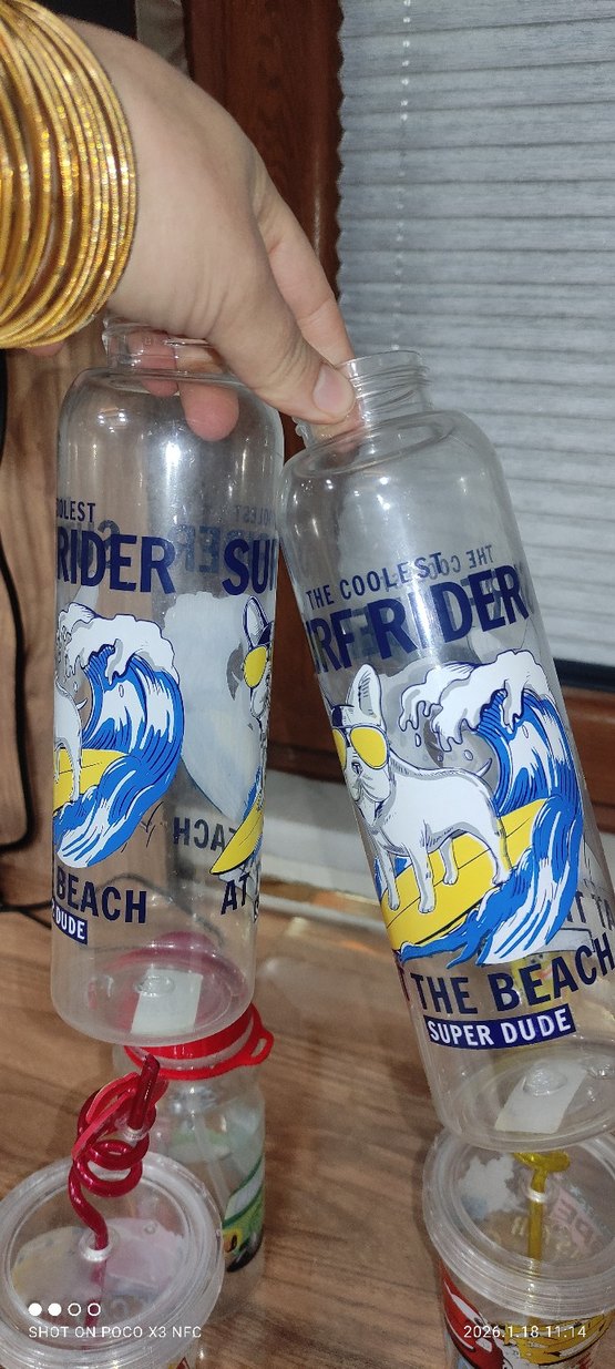 Renkli Çocuk Sulukları ve Pipetli Bardaklar - Görsel 5