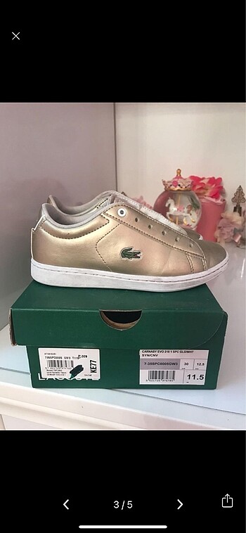 30 Beden Lacoste ayakkabı