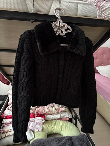 Zara Kürklü hırka
